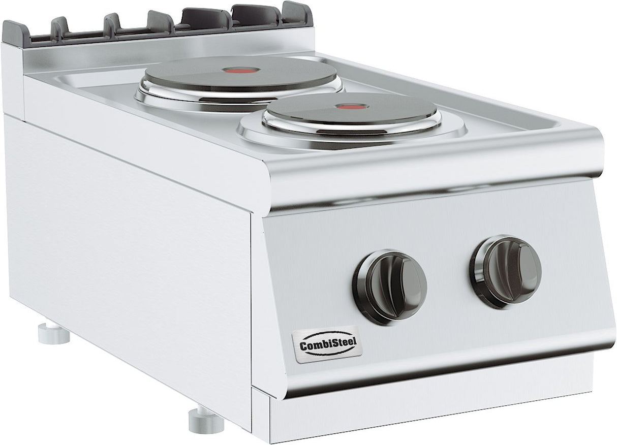 Combisteel Base 700 Electric Range 2 Pl. - 7178.0215  Combisteel