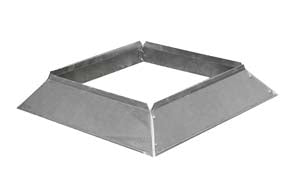 Combisteel Storm Collar 200X200 - 7216.0452 Aluminium Pipe Extraction Ducting Combisteel