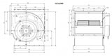 Combisteel Centrifugal Kitchen Extractor Fan 12/12 6000 m3/h - 7225.0105 Centrifugal Kitchen Extractor Fans Combisteel   