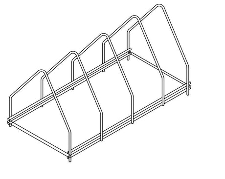 Combisteel Stainless Steel Tray Rack 4 - 7280.0120  Combisteel