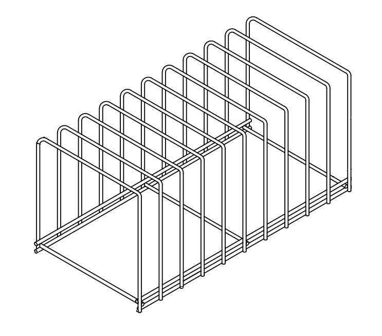 Combisteel Stainless Steel Tray Rack 10 - 7280.0130  Combisteel