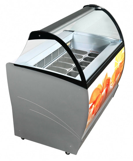 Combisteel Isabella Ice Cream Display Freezer 10 x 5 Litre - 7295.0020 Ice Cream Display Freezers Combisteel   