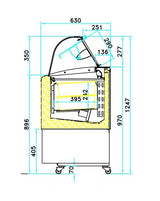 SCHEPIJSVITRINE FIJI 4 - COMBISTEEL