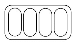 SCHEPIJSVITRINE FIJI 4 - COMBISTEEL