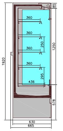 Combisteel Wandmodel Jamie 1.3 - 7350.0035