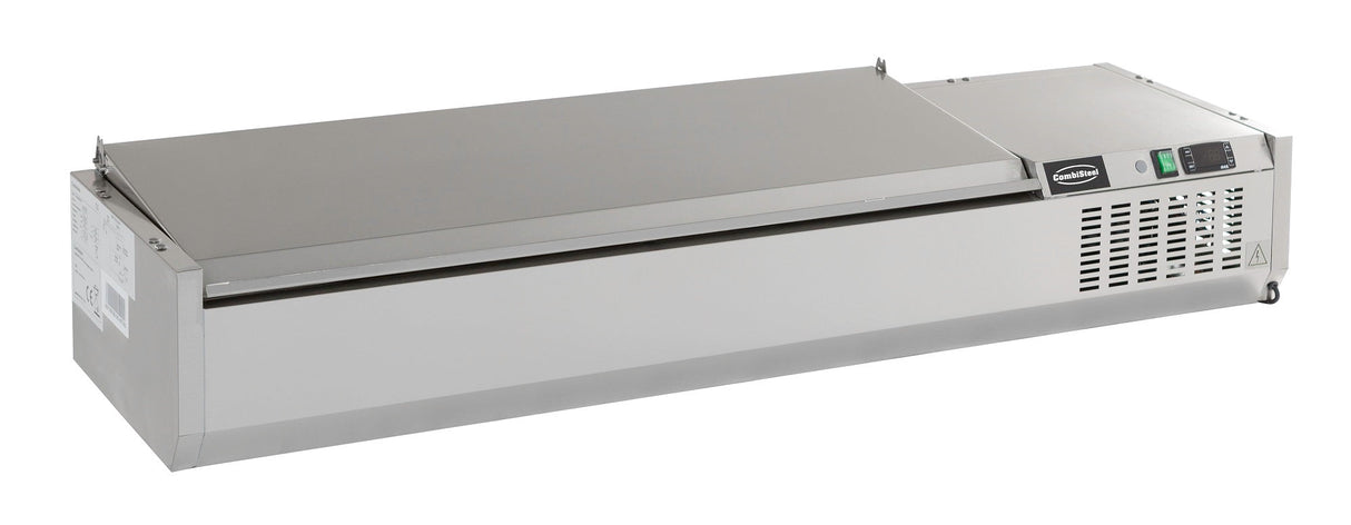 Combisteel Refrigerated Counter Top Stainless Steel Top 1/4 GN - 7450.0025  Combisteel