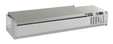 Combisteel Refrigerated Counter Top Stainless Steel Top 1/4 GN X 6 - 7450.0027  Combisteel