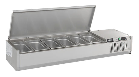 Combisteel Refrigerated Counter Top Stainless Steel Top 1/3 GN - 7450.0031