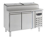 Combisteel Saladette 2 Doors 6X1/3GN Container - 7450.0102 Saladette Counters Combisteel