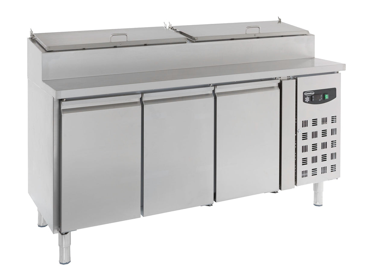 Combisteel Saladette 3 Doors 8X1/3GN Container - 7450.0104 Saladette Counters Combisteel