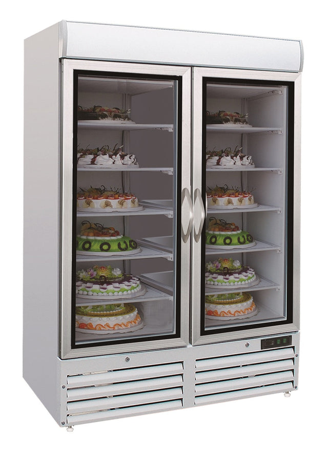 Combisteel Freezer 2 Glass Doors - 7450.0167  Combisteel