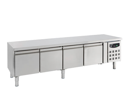 Combisteel Refrigerated Counter Height 650 4 Doors - 7450.0765  Combisteel