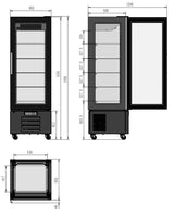 Combisteel Refrigerated Dessert Show Display 1950 - 7450.0845