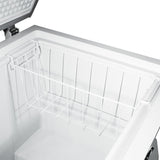 COMBISTEEL Chest Freezer 562L – Stainless Steel Lid – White