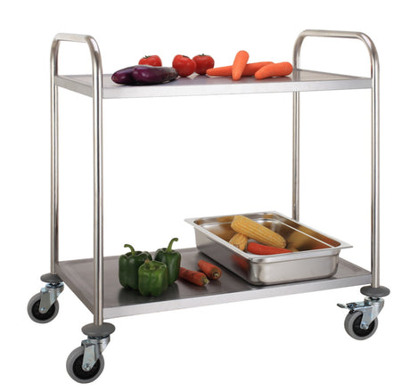 Combisteel Trolley Flat-Packed 2 Shelves - 7455.1150