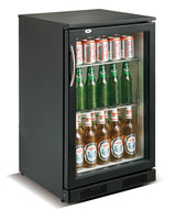 Combisteel Backbar Cooler Black 1 Door - 7455.1300  Combisteel