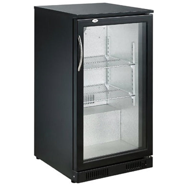 Combisteel Backbar Cooler Black 1 Door - 7455.1300