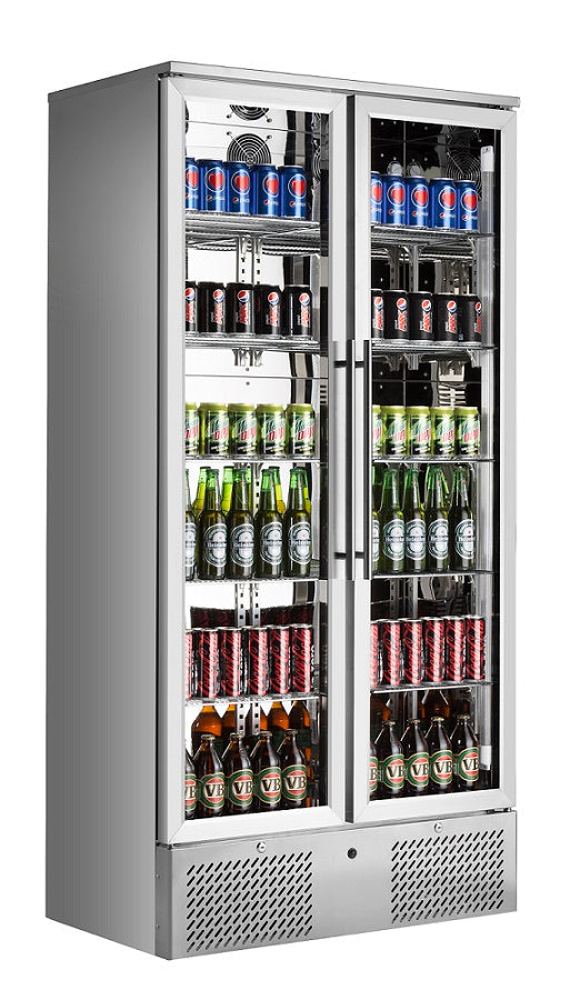 Combisteel Backbar Cooler High 458 L Stainless Steel - 7455.1360  Combisteel