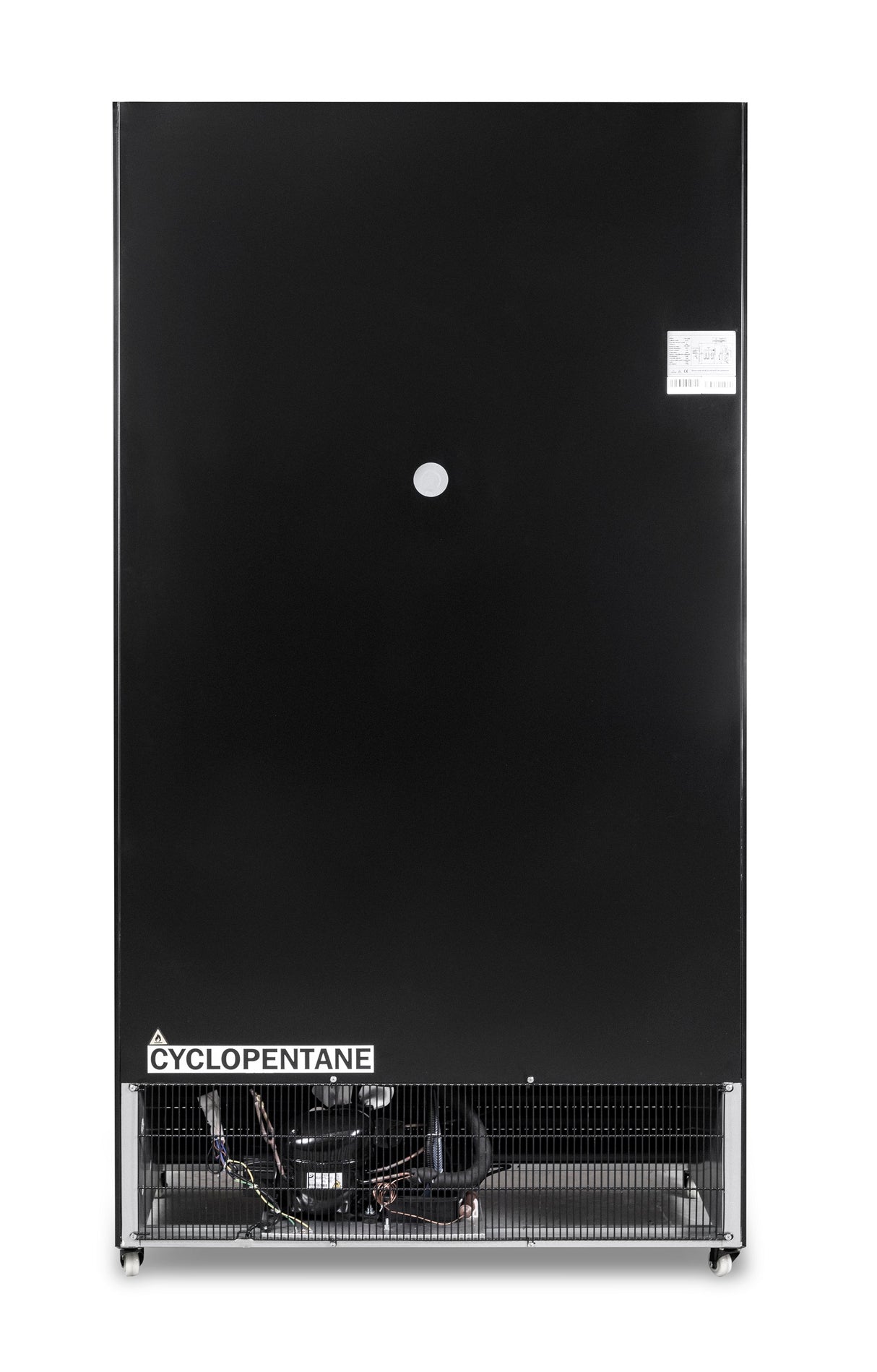 Combisteel Refrigerator With Sliding Glass Doors Bez-780 Sl Black - 7455.1398