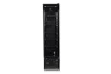 COMBISTEEL KÜHLSCHRANK MIT 1 GLASTÜR SCHWARZ NAP-250 | GERÄUSCHARM | 7455.1914