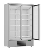 Combisteel Kühlschrank 2 Glastüren Jde-1000R - 7455.2200