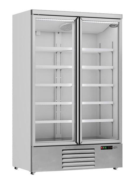 Combisteel Refrigerator 2 Glass Doors Jde-1000R - 7455.2200  Combisteel