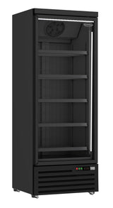 Combisteel Freezer 1 Glass Door Black Jde-600F Bl - 7455.2244  Combisteel