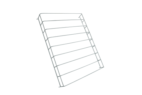 Combisteel Shelf Partition White Left + Right  7455.2200-2205-2210 + 7455.2400-2410-2416 + 7455.2900-2905 - 7455.2280  Combisteel