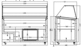 Combisteel Tenerife Ice Cream Display Freezer 10 x 5 Litre - 7472.0135 Ice Cream Display Freezers Combisteel   