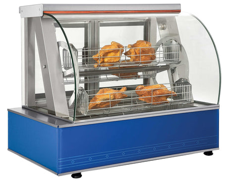 Combisteel Chicken Rotisseries Electric 4 Spits - 7472.0005 Rotisseries and Hog Roasts Combisteel   