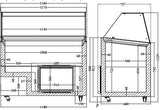 Combisteel Java Ice Cream Display Freezer 8 x 5 Litre - 7472.0130 Ice Cream Display Freezers Combisteel   