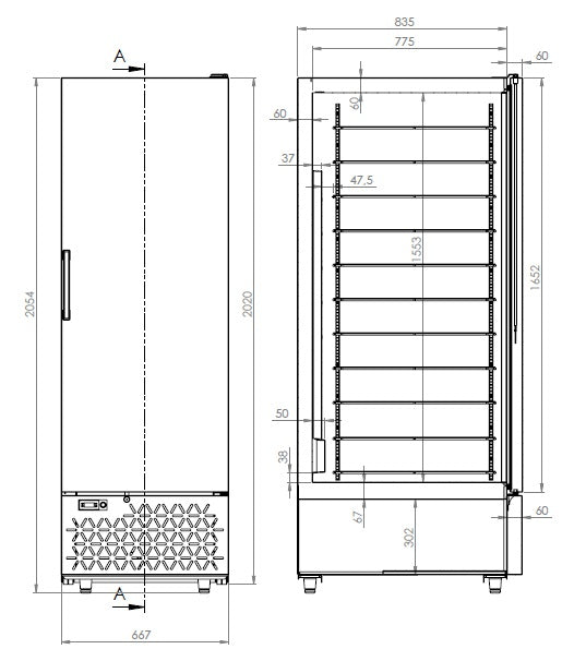 Combisteel Ice Cream Storage Freezer - 7472.0120