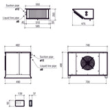 Combisteel Positive Split Unit 9.81-26.17 M3 - 7480.0010