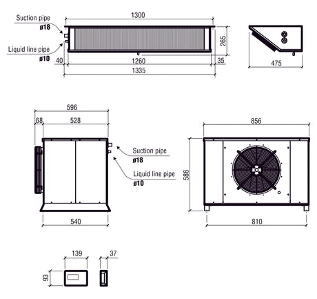 Combisteel Positive Split Unit 48.32-73.32 M3 - 7480.0045