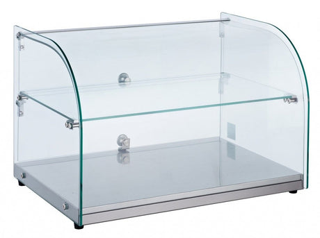 Combisteel Curved Glass Countertop Display Case Ambient - 7487.0240 Ambient Display Units Combisteel   