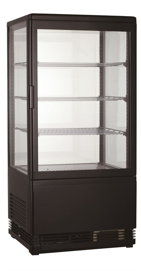 Combisteel Cold Display 68L Black - 7487.0170  Combisteel