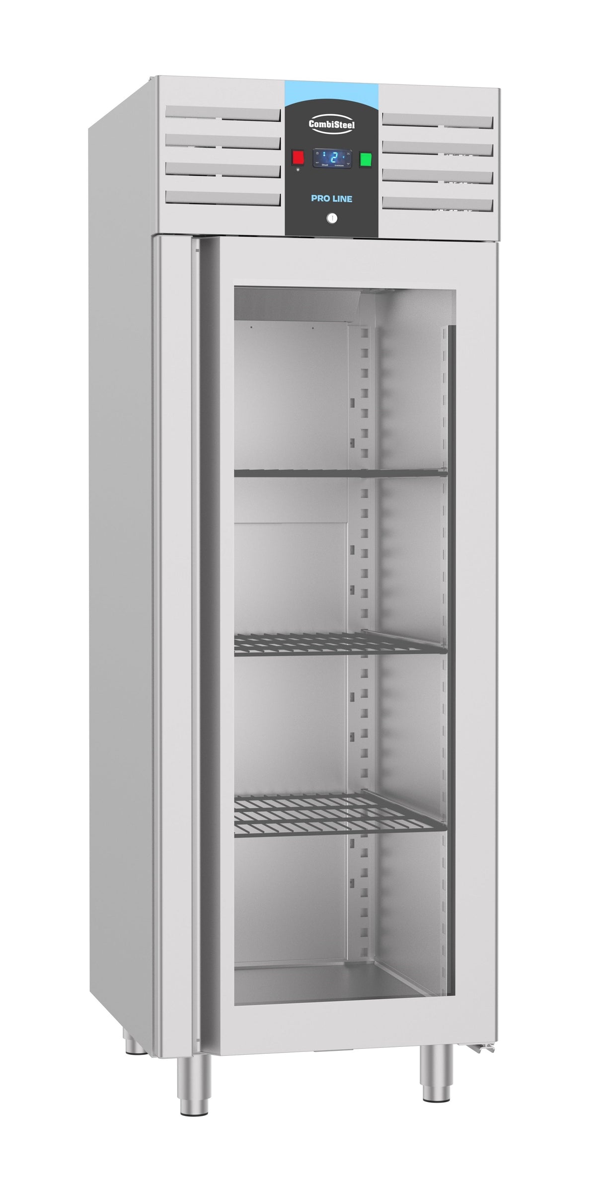 Combisteel Refrigerator Stainless Steel Glass Door Mono Block 700 Ltr - 7489.5020  Combisteel