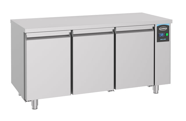 Combisteel 700 Refrigerated Counter 3 Doors Excl. Motor - 7489.5090  Combisteel