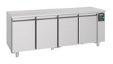 Combisteel 700 Refrigerate Counter 4 Doors Excl. Motor - 7489.5095  Combisteel