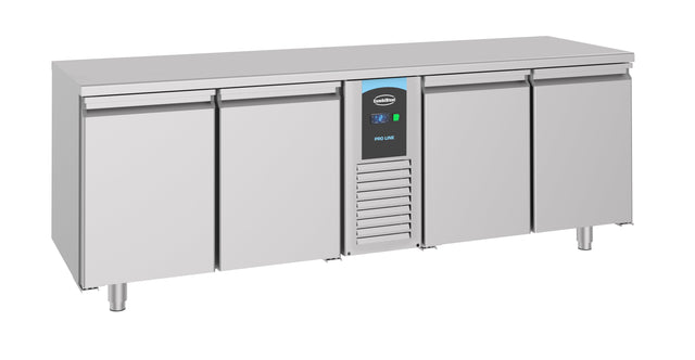 Combisteel 700 Refrigerated Counter 4 Doors Mono Block - 7489.5110  Combisteel