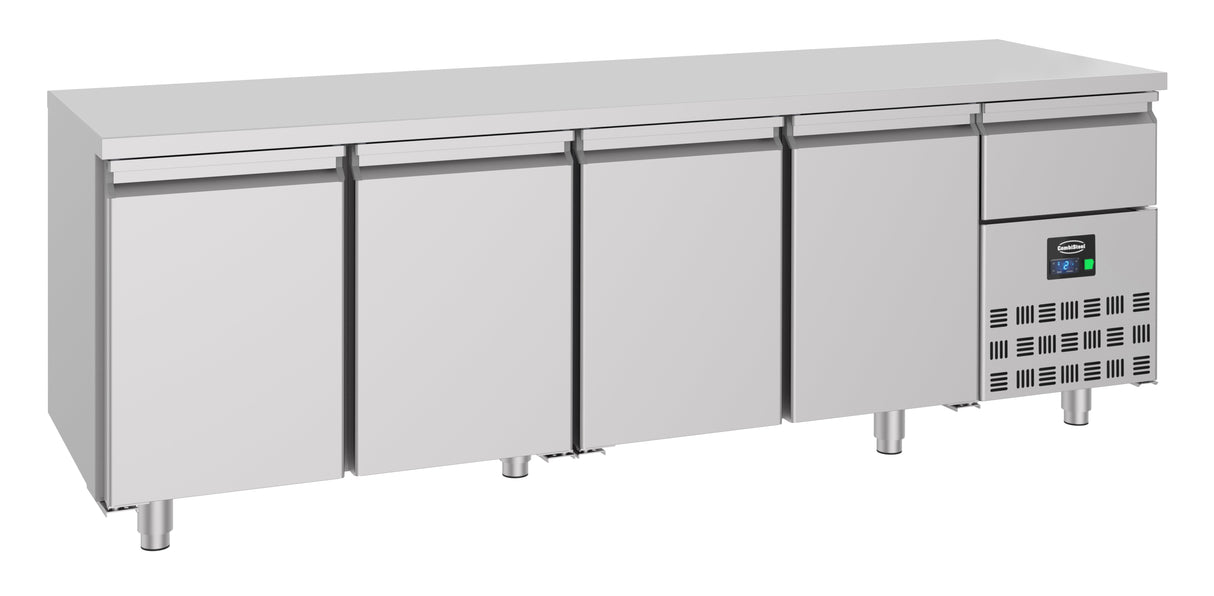 Combisteel 700 Refrigerated Counter 4 Doors - 7489.5167  Combisteel