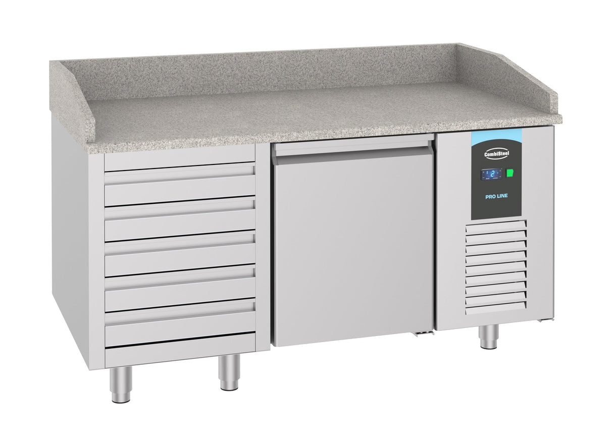 Combisteel Pizza Counter 1 Door 5 Drawers - 7489.5230  Combisteel