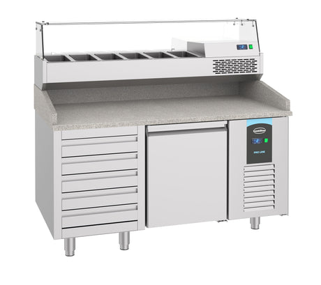 Combisteel Pizza Counter 1 Door 5 Drawers - 7489.5230