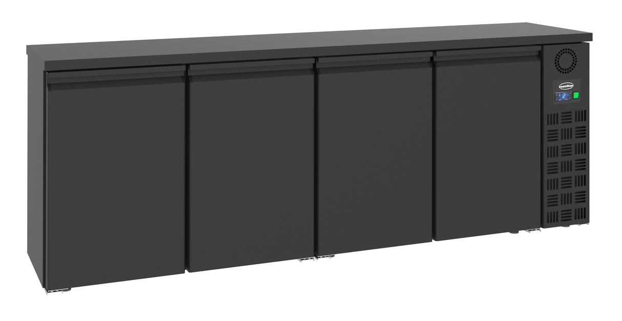 Combisteel Barcooler Black 4 Doors - 7489.5280  Combisteel