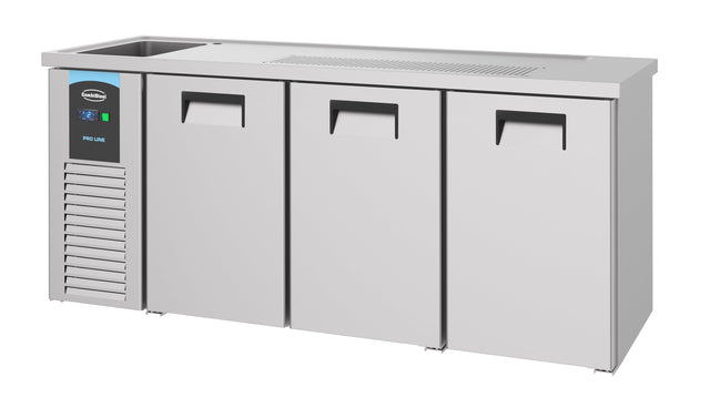 Combisteel Beer Counter 3 Doors 1L - 7489.5335  Combisteel