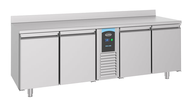 Combisteel 700 Refrigerated Counter Upstand 4 Doors Mono Block - 7489.5410  Combisteel