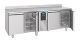 Combisteel 700 Refrigerated Counter Upstand 4 Doors Mono Block - 7489.5410