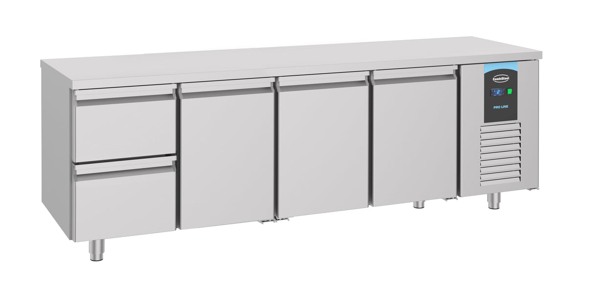 Combisteel 700 Refrigerated Counter 3 Doors 2 Drawers - 7489.5525  Combisteel