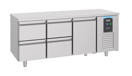 Combisteel 700 Refrigerated Counter 1 Door 4 Drawers - 7489.5530  Combisteel