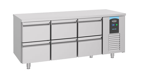 Combisteel 700 Refrigerated Counter 6 Drawers - 7489.5545  Combisteel